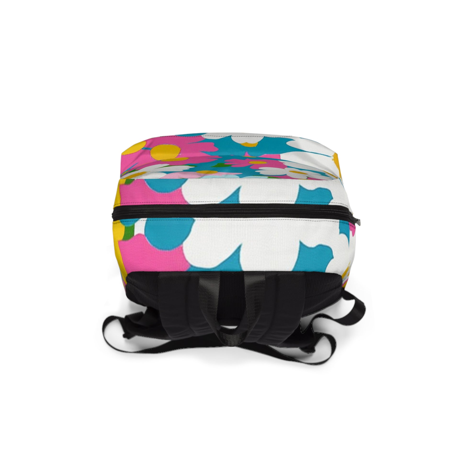 Flowers Multi-Color Unisex Classic Backpack, Artsulli - Art is Long, Life is Short, Bags, , , , , , , 