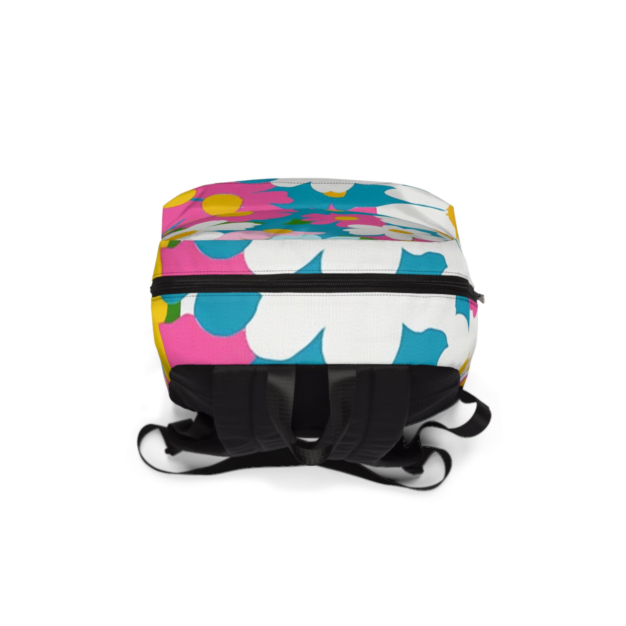 Flowers Multi-Color Unisex Classic Backpack, Artsulli - Art is Long, Life is Short, Bags, , , , , , , 