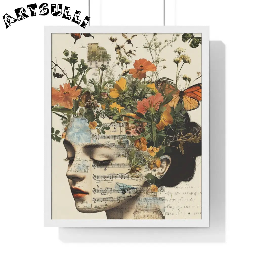 JAKKOUTTHEBXX Ethereal Muse Framed Art Printed Poster 2025