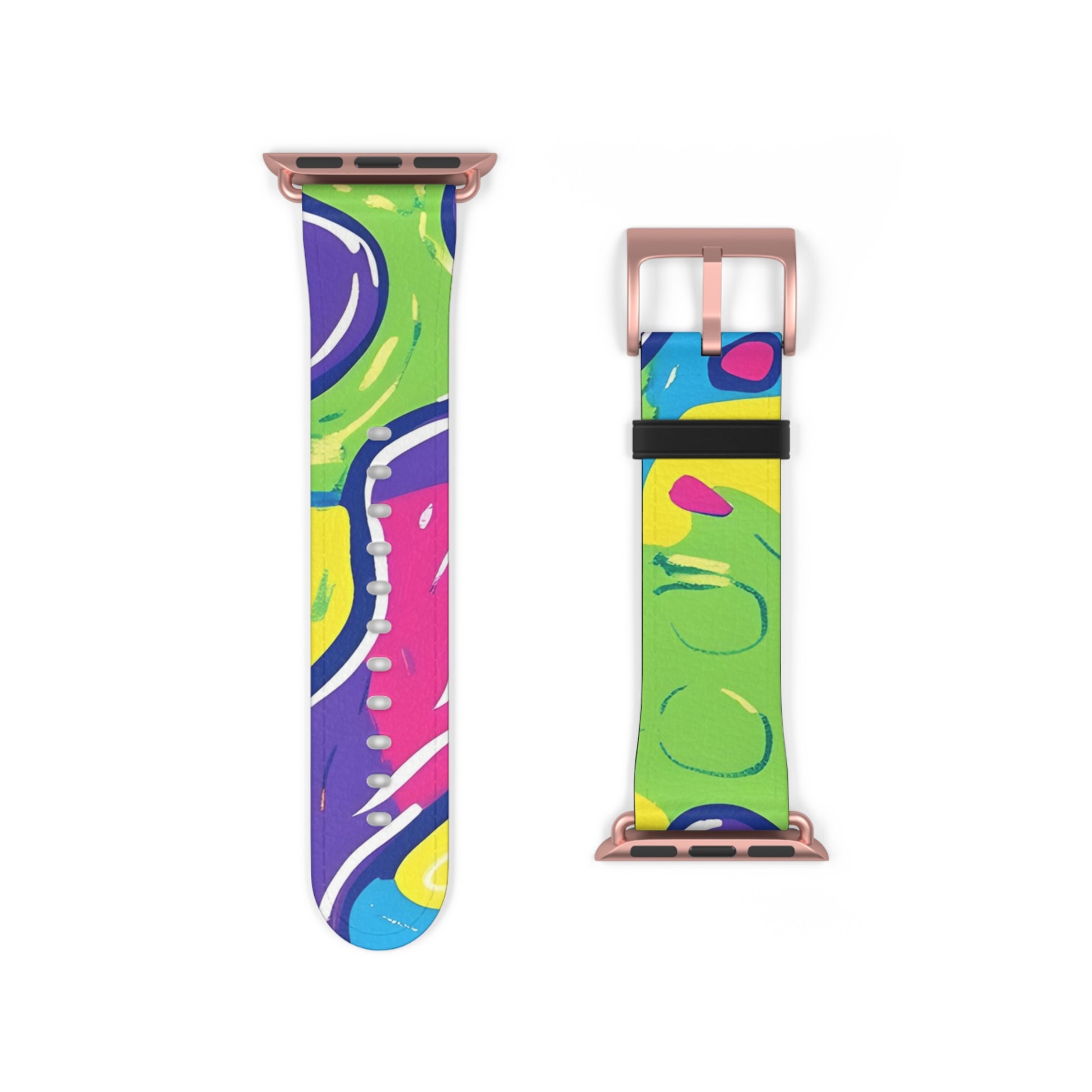 90s Trippy Slime Watch Band, Artsulli - Art is Long, Life is Short, Accessories, , , , , , , 