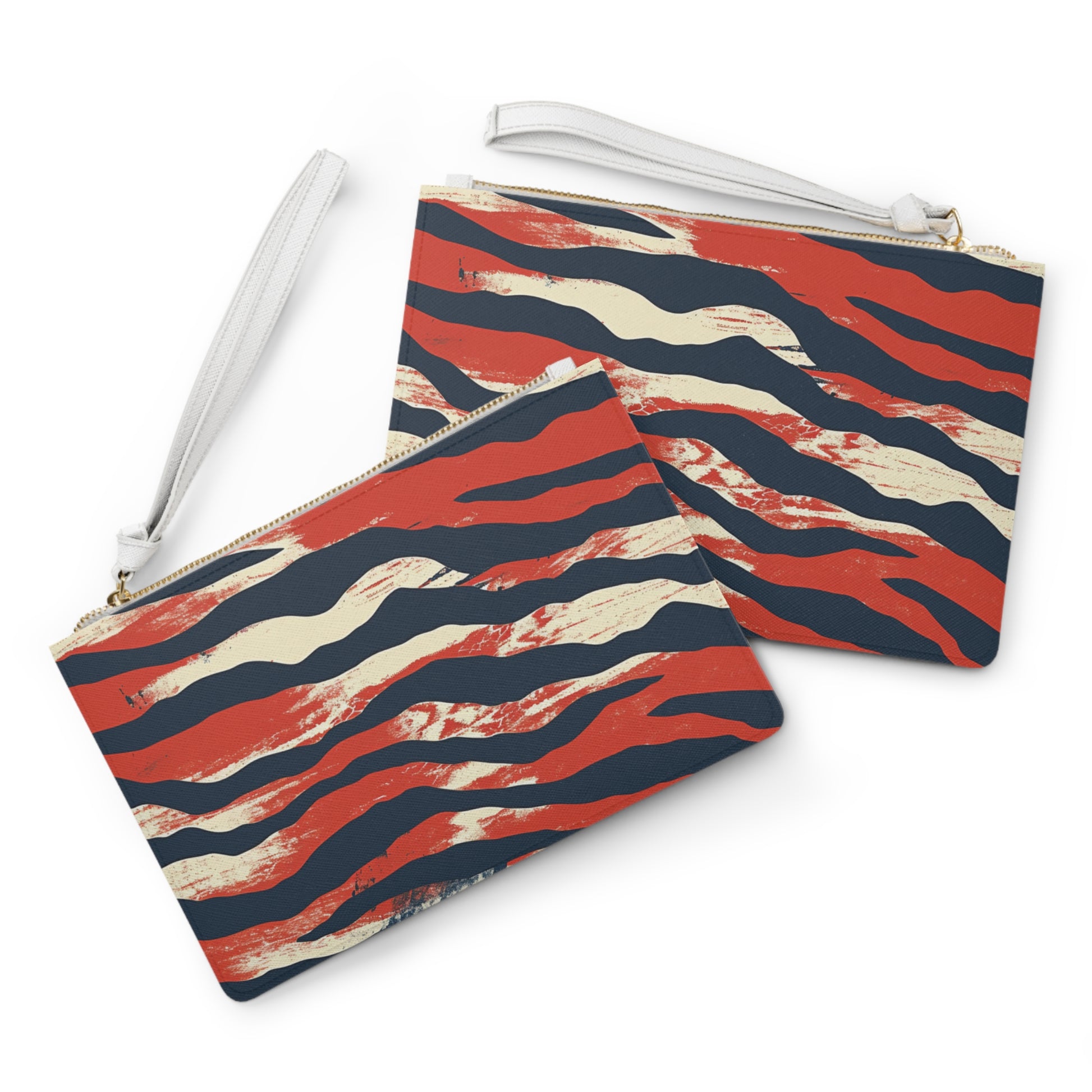 Camo Tiger Stripes Clutch Bag, Artsulli - Art is Long, Life is Short, Bags, , , , , , , 