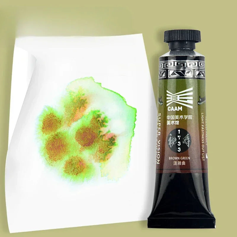 Buy The Best By Artsulli - Art is Long Life Short - 15ml Super Vision Layered Color Solid Watercolor Paint Tools Students Illustration