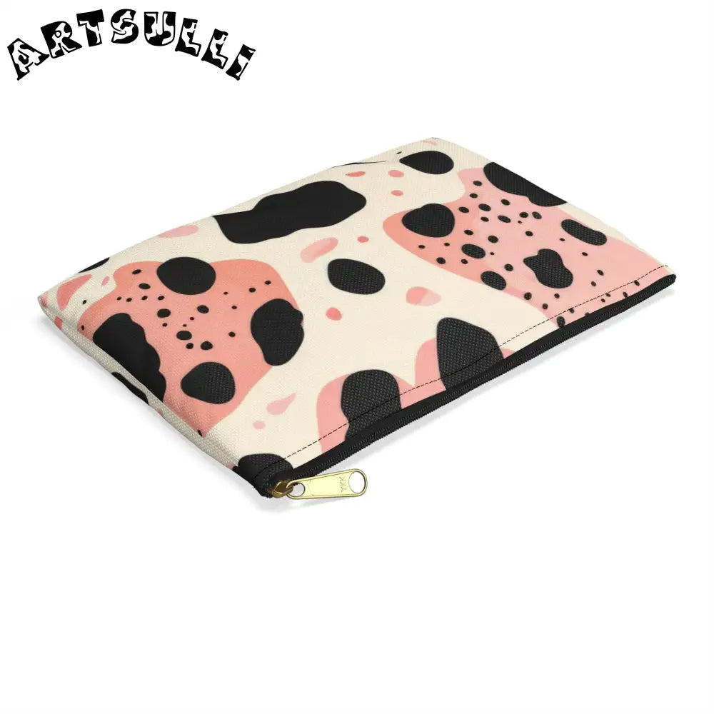 JAKKOUTTHEBXX Pink Cow Print Pencil Cases 2025