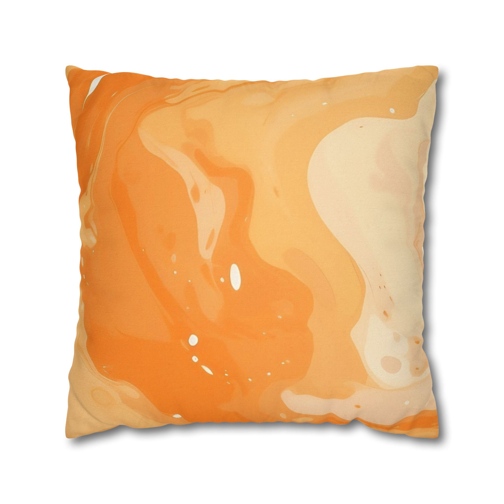 Spun Polyester Square Pillowcase