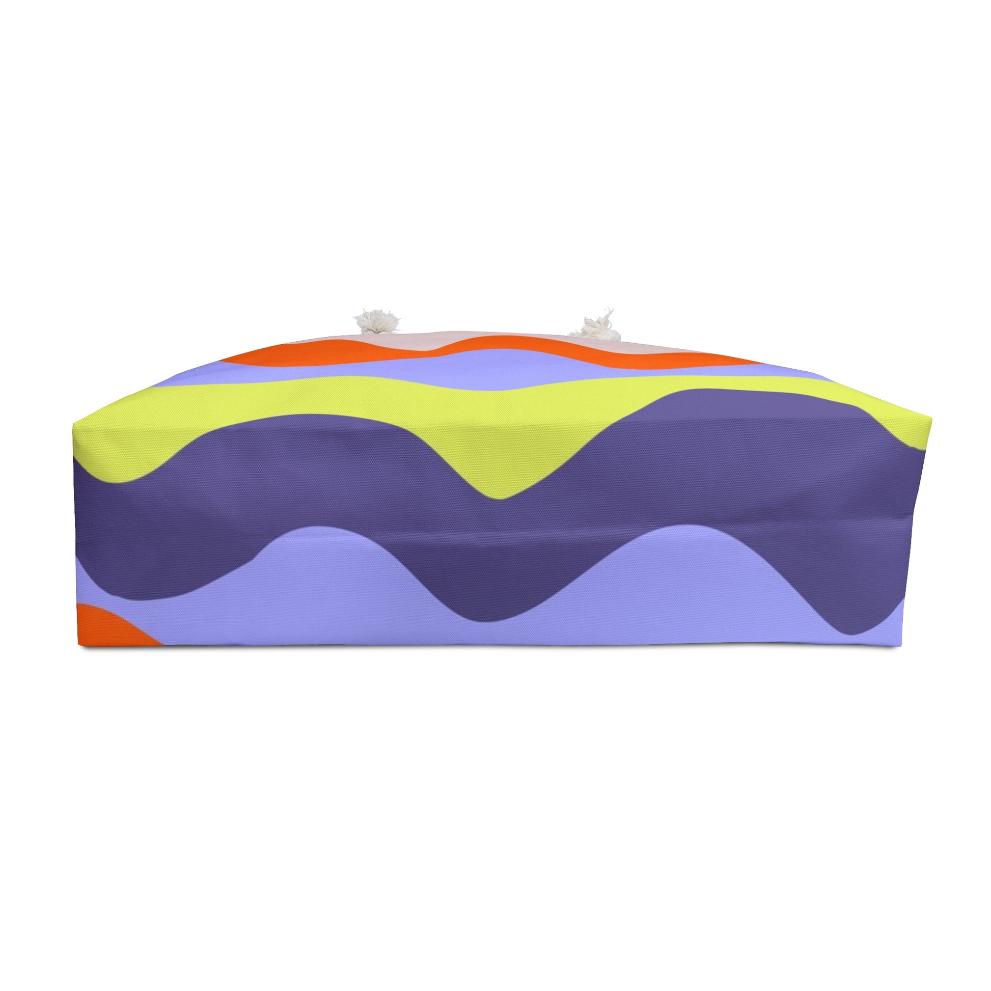 Waves Red and Blue Weekender Bag, Artsulli - Art is Long, Life is Short, Bags, , , , , , , 