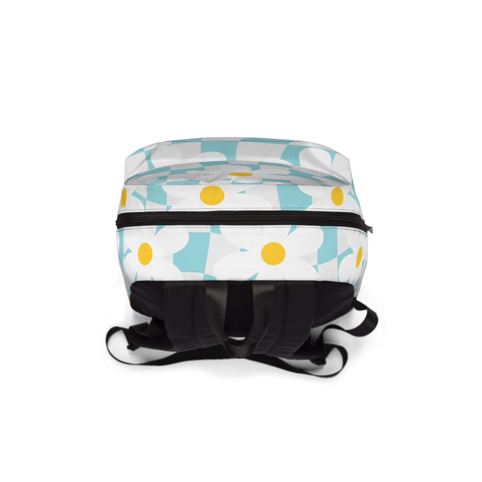 Trippy Check Garden Unisex Classic Backpack, Artsulli - Art is Long, Life is Short, Bags, , , , , , , 