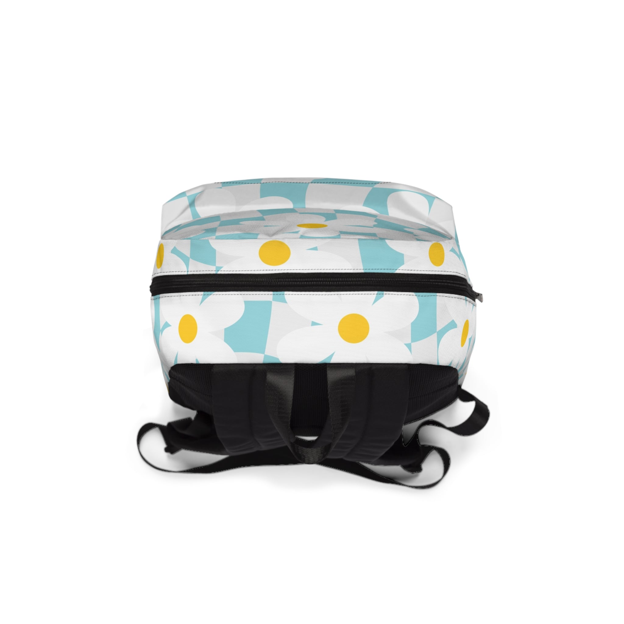 Trippy Check Garden Unisex Classic Backpack, Artsulli - Art is Long, Life is Short, Bags, , , , , , , 