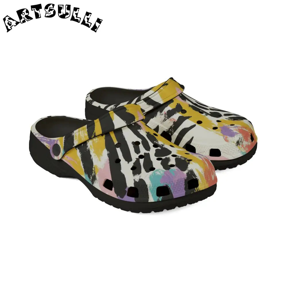 JAKKOUTTHEBXX Wild Zebra Stripes x Paint Brush Strokes EVA Foam