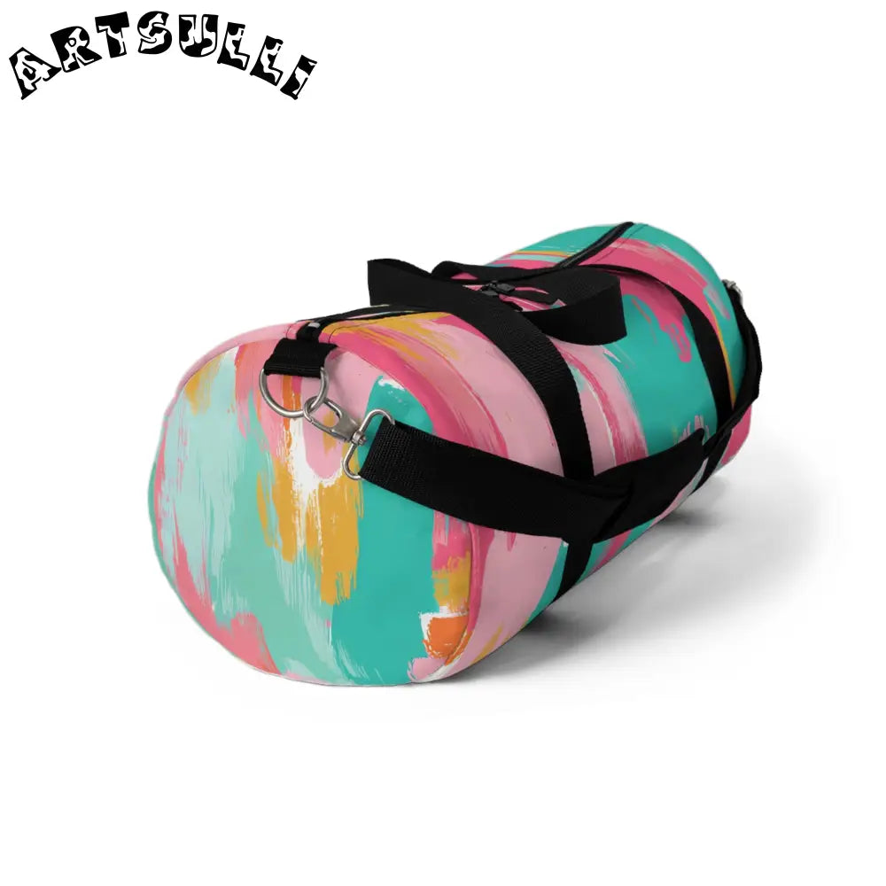 JAKKOUTTHEBXX Preppy Pixel Bloom Duffel Bag JAKKOUTTHEBXX Artsulli