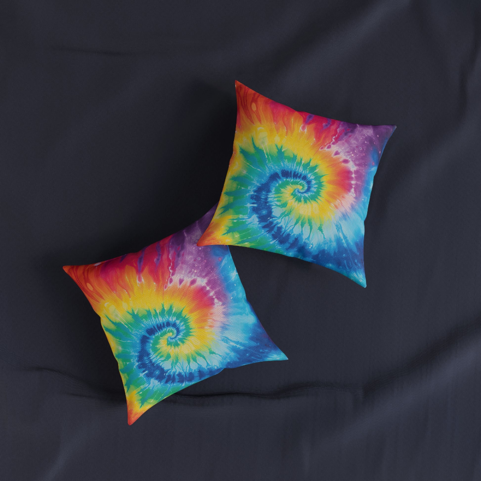 Tie Dye Square Pillow, Artsulli - Art is Long, Life is Short, Home Decor, , , , , , , 