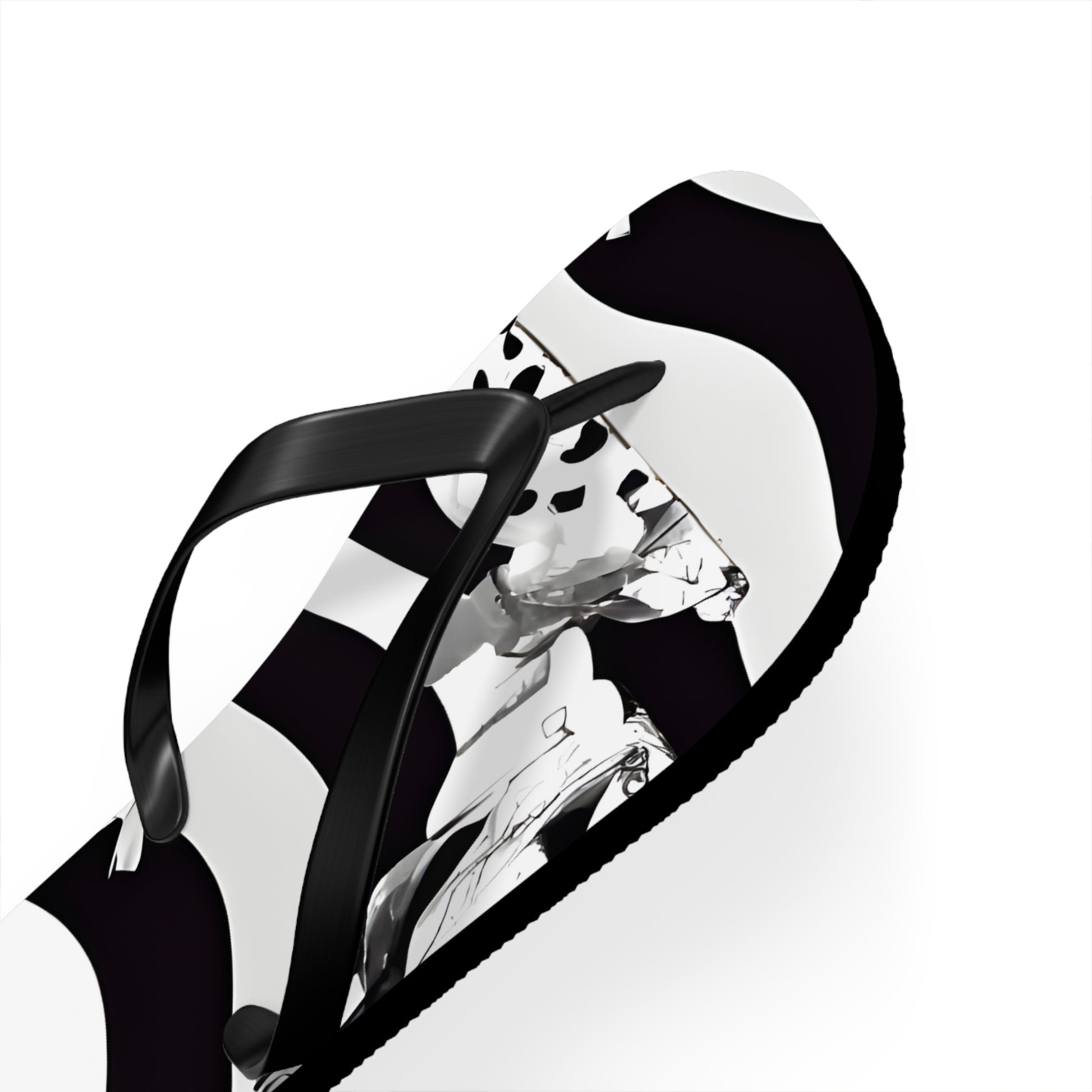 Cruellas Cattle Line Flip Flops, Artsulli - Art is Long, Life is Short, Shoes, , , , , , , 