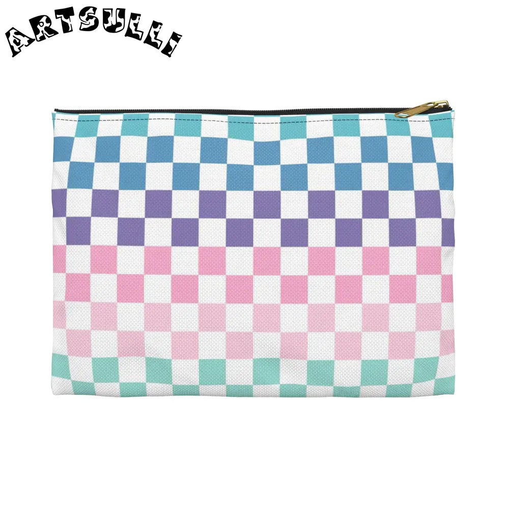 JAKKOUTTHEBXX Vaporwave Rainbow Checkerboard Multi-Color Accessory