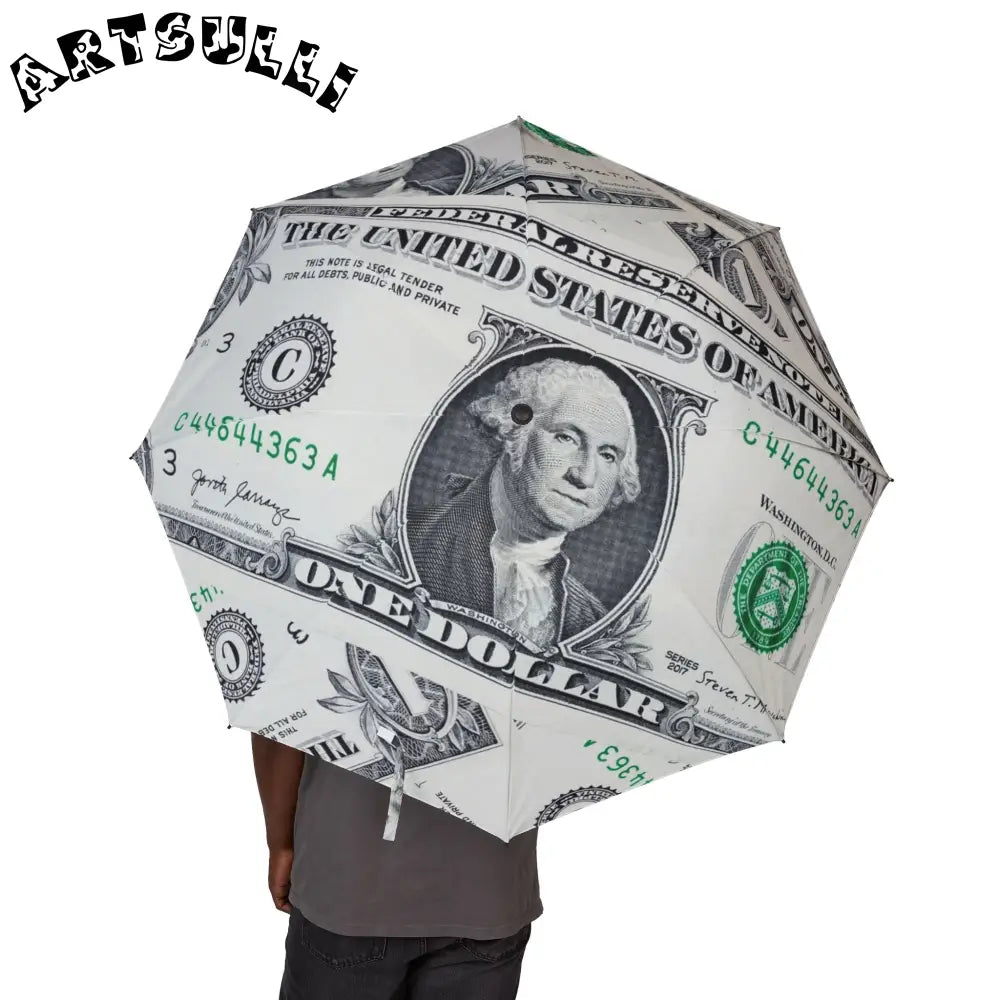 JAKKOUTTHEBXX Dollar Bill Waterproof Functional Umbrella 2025
