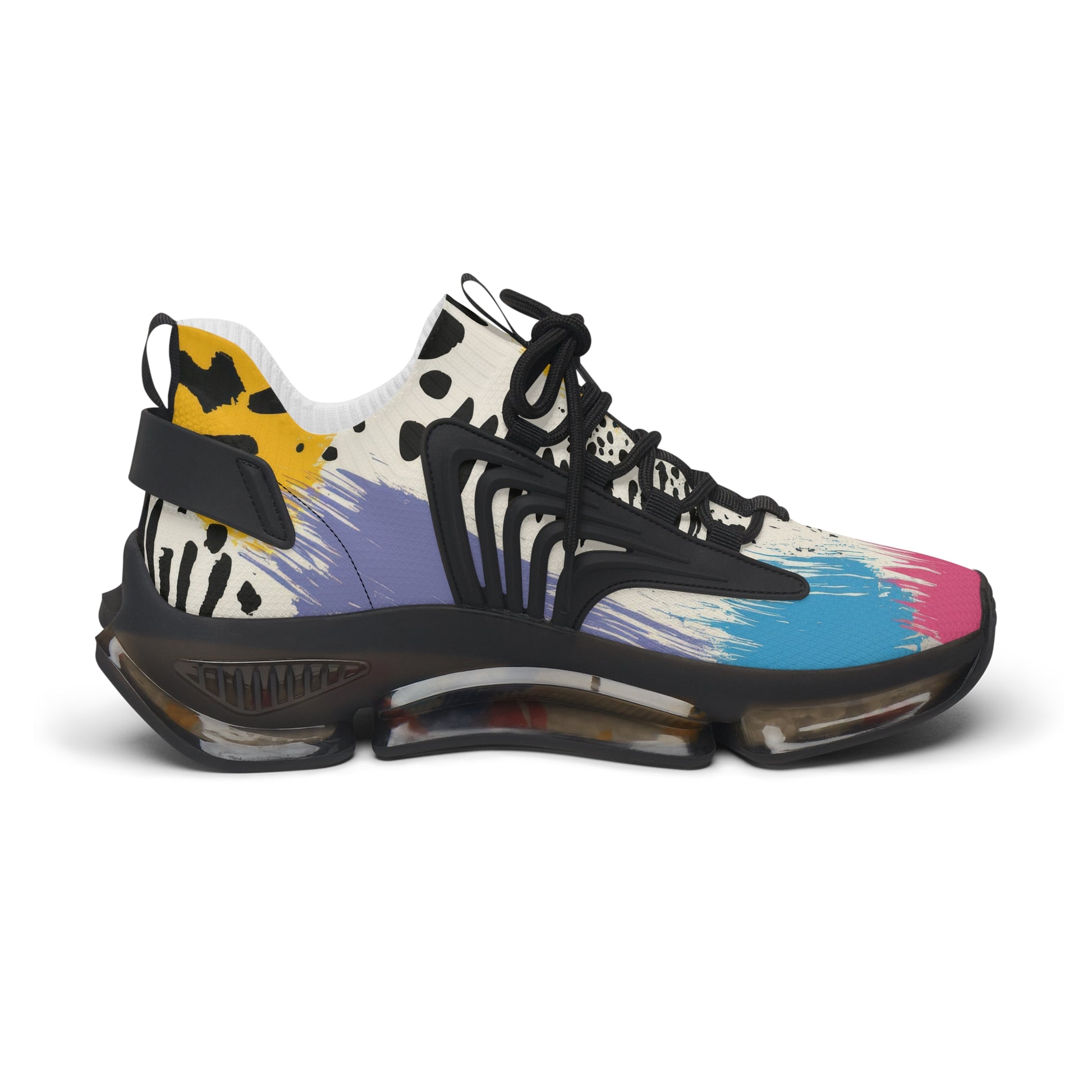 Rae Zebra Rhapsody II Women's Mesh Sneakers, Artsulli - Art is Long, Life is Short, Shoes, , , , , , , 