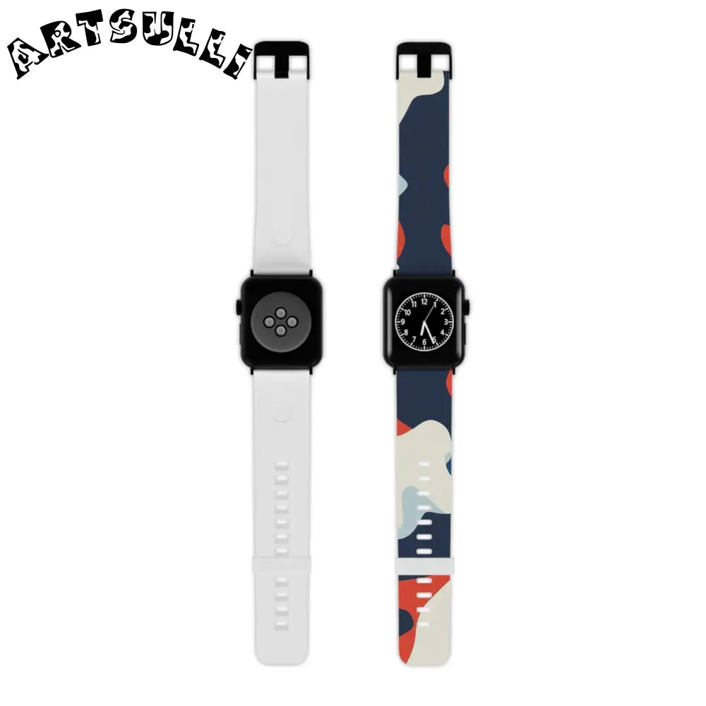 JAKKOUTTHEBXX Camo Ghosts Watch Band for Apple Watch JAKKOUTTHEBXX
