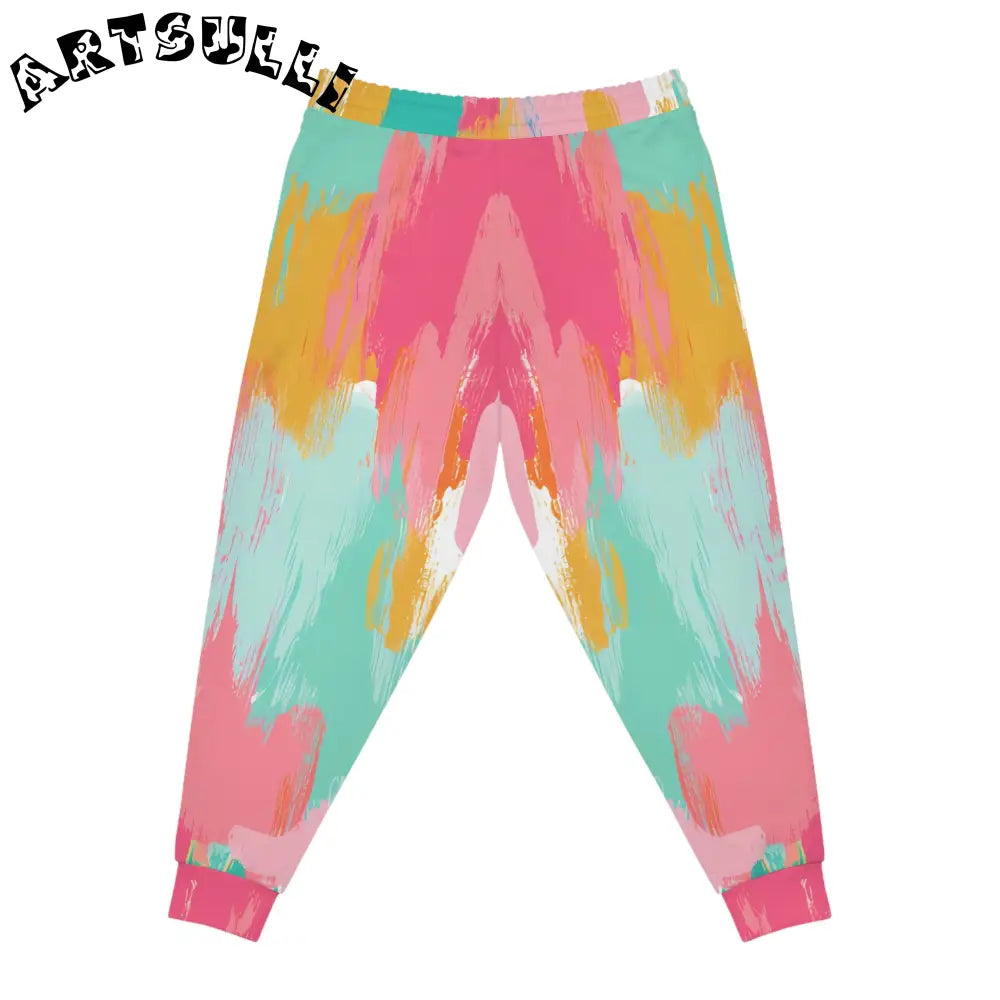 JAKKOUTTHEBXX Preppy Pixel Bloom Athletic Joggers (AOP)