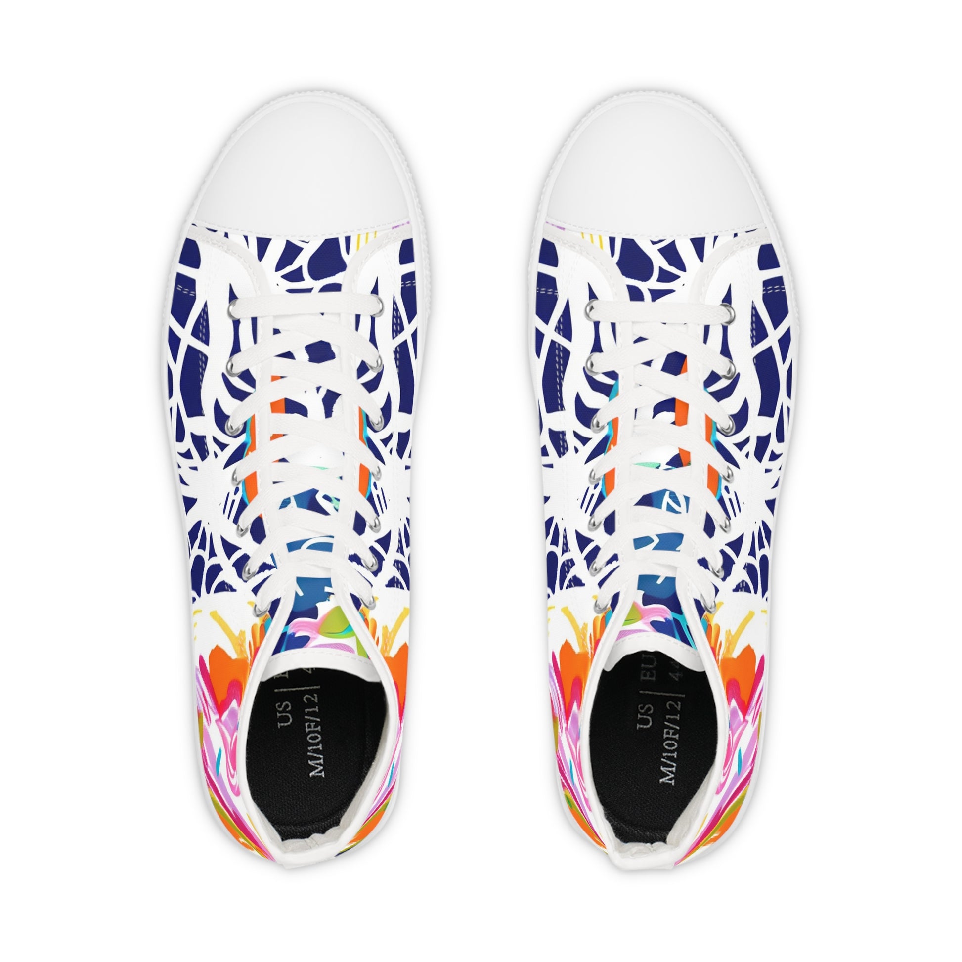 Men's High Top Sneakers, Artsulli - Art is Long, Life is Short, Shoes, , , , , , , 
