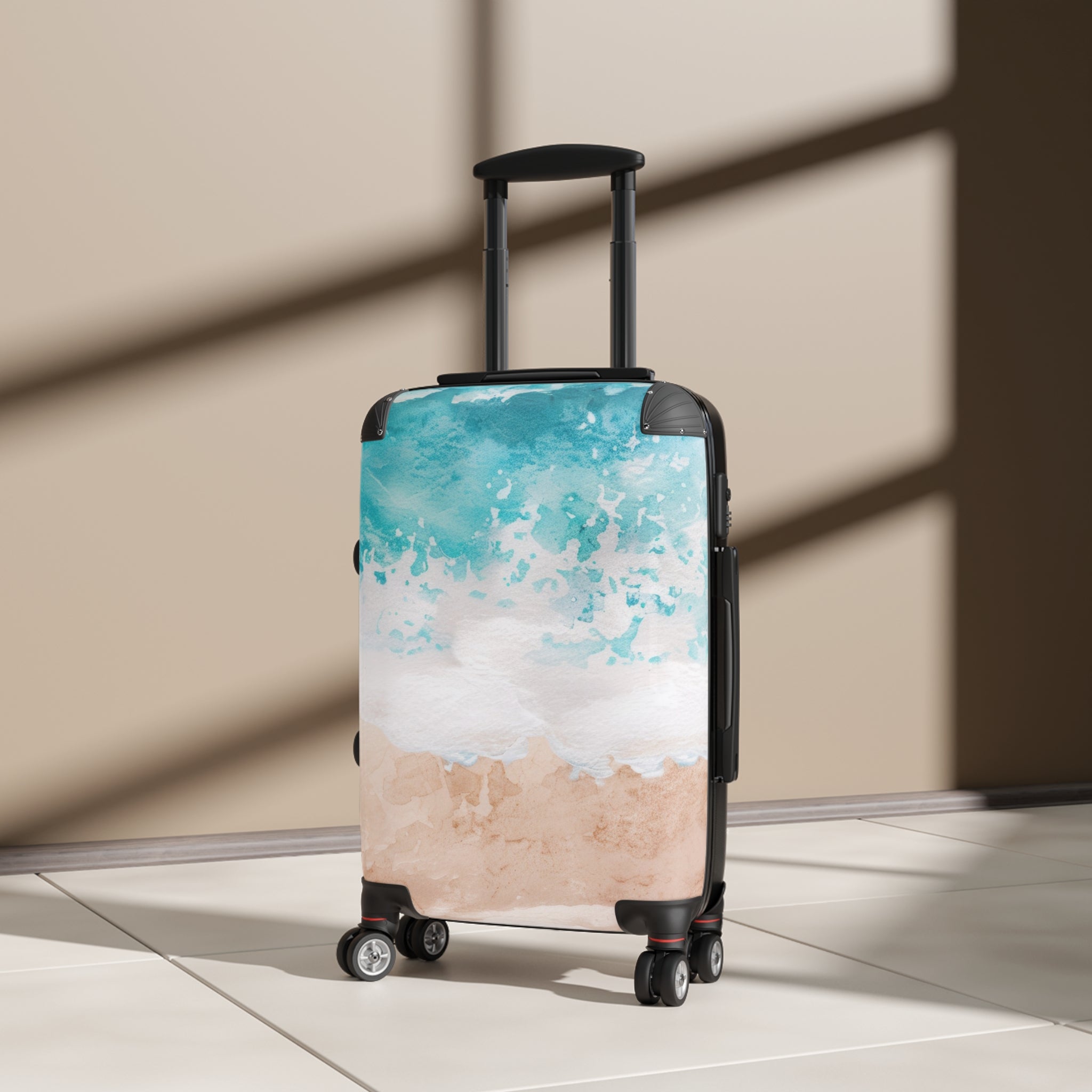 Seashore Suitcase, Artsulli - Art is Long, Life is Short, Bags, , , , , , , 