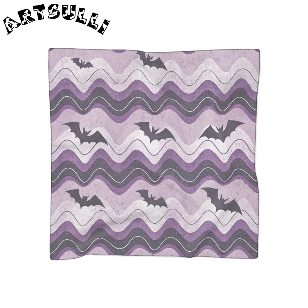 JAKKOUTTHEBXX Bat Wave Poly Scarf JAKKOUTTHEBXX Artsulli - Art