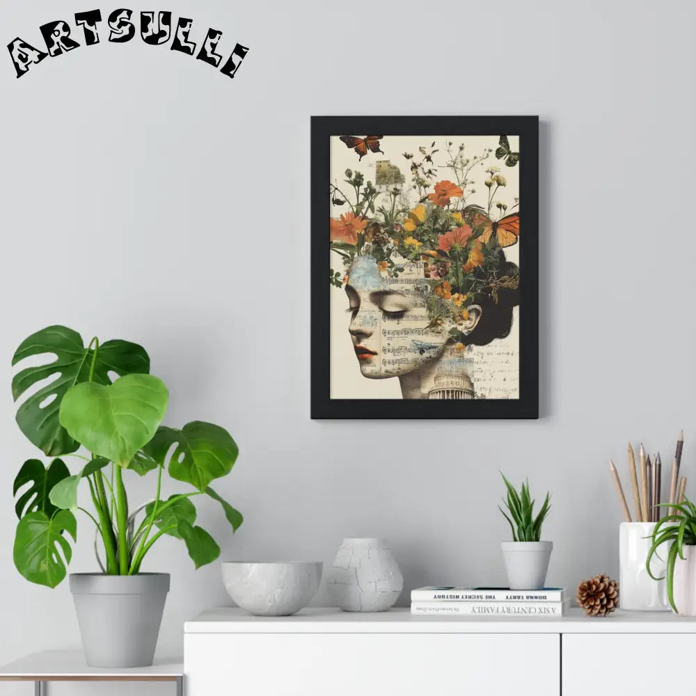 JAKKOUTTHEBXX Ethereal Muse Framed Art Printed Poster 2025