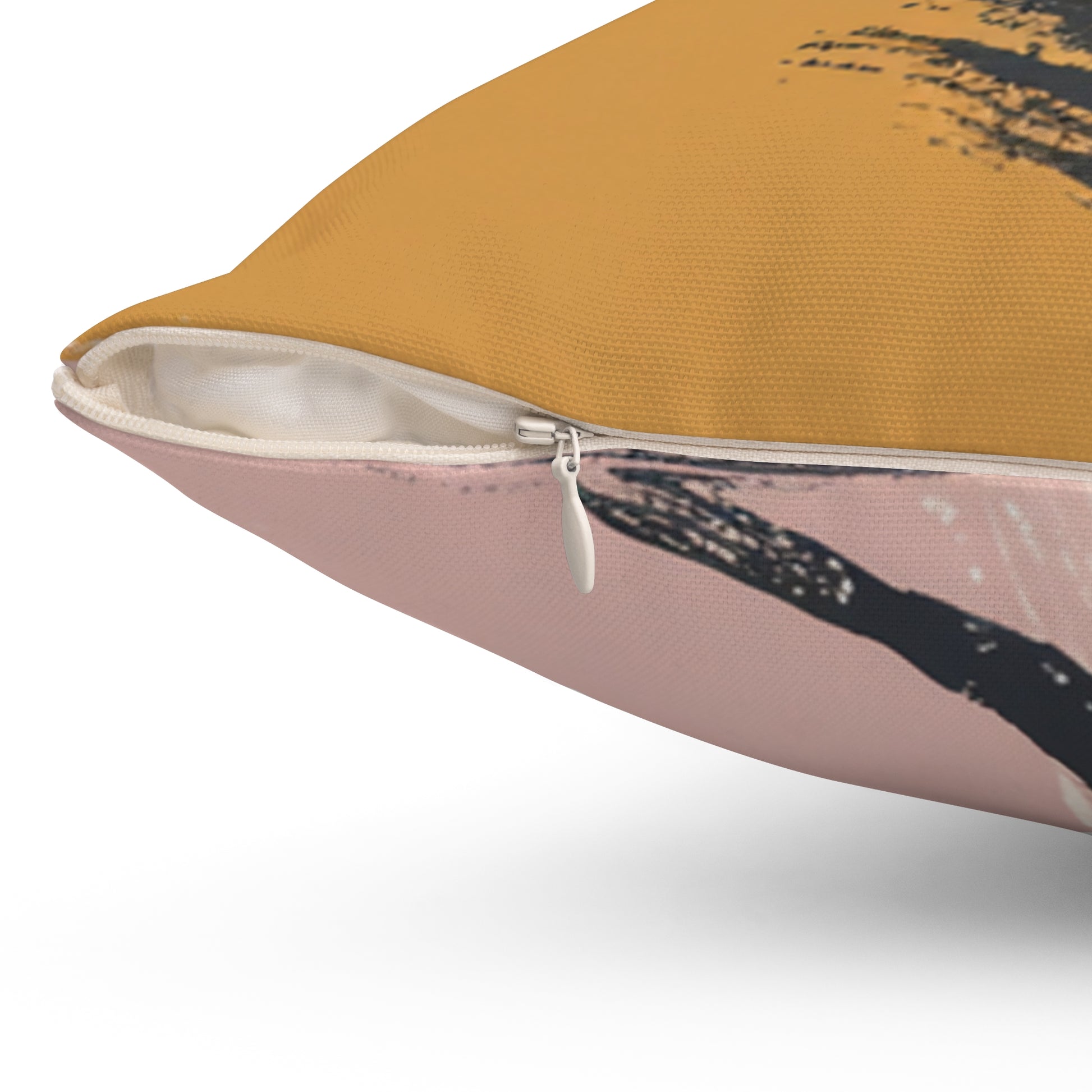 Zebra Brush Strokes Spun Polyester Square Pillow, Artsulli - Art is Long, Life is Short, Home Decor, , , , , , , 