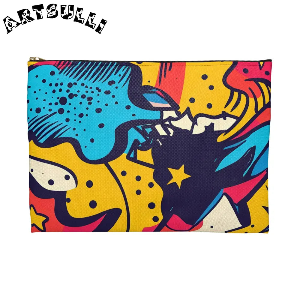 JAKKOUTTHEBXX Comic x Pop Art Accessory Pouch JAKKOUTTHEBXX Artsulli