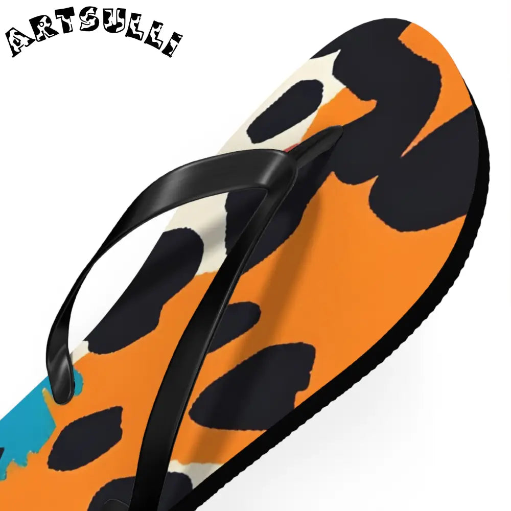JAKKOUTTHEBXX Wild Brush Strokes x Animal Print Multi-Color Flip