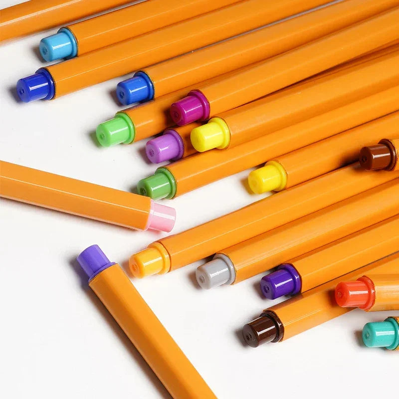 Buy The Best By Artsulli - Art is Long Life Short - 10 color/18 color/24 Color Fine Line Pen Set Waterproof Marking Essential For Students