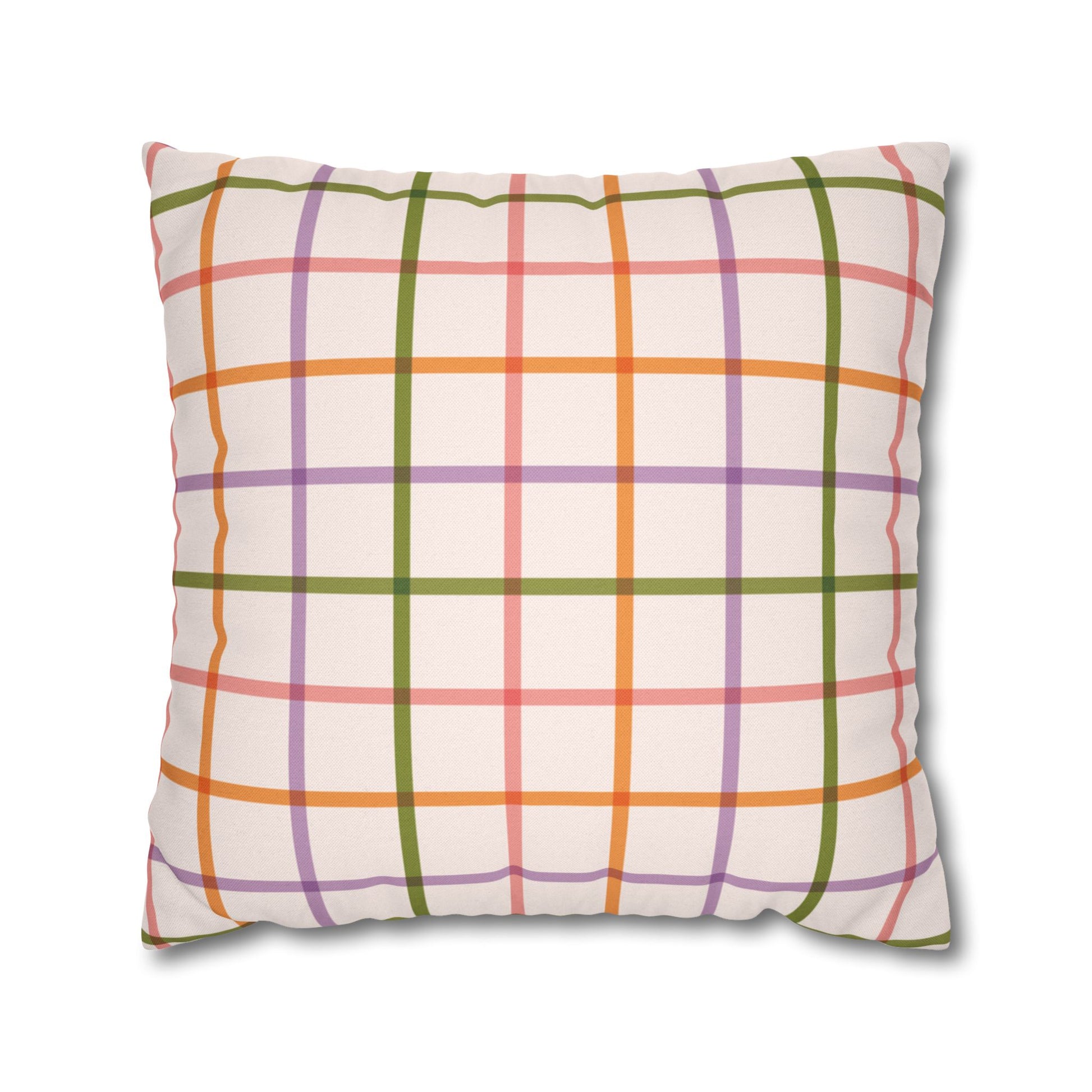 Spun Polyester Square Pillowcase, Artsulli - Art is Long, Life is Short, Home Decor, Size, 20" × 20", , , , , 29565411326756214571
