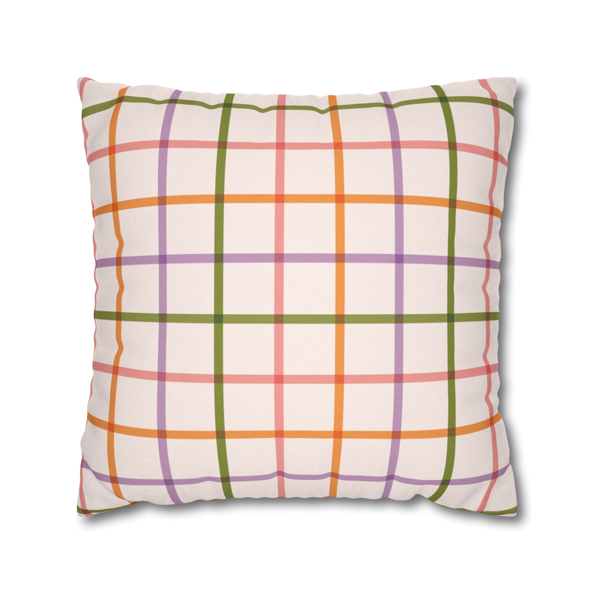 Spun Polyester Square Pillowcase, Artsulli - Art is Long, Life is Short, Home Decor, Size, 20" × 20", , , , , 29565411326756214571