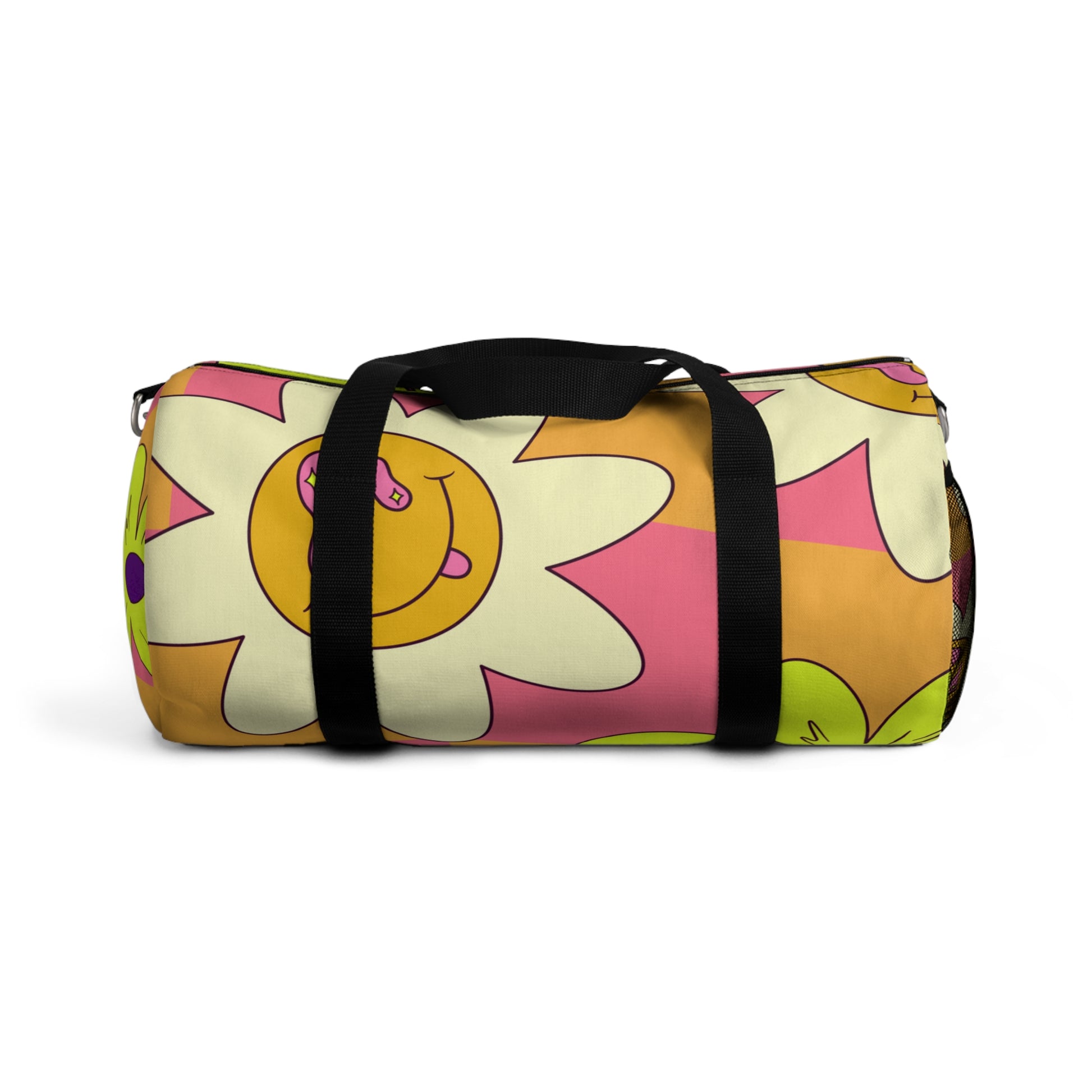 Trippy Sour Face Rave Duffel Bag, Artsulli - Art is Long, Life is Short, Bags, Size, Small, , , , , 13827013099308