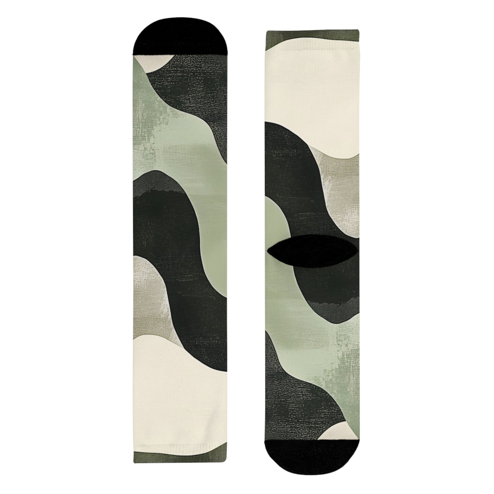 Focusing on Camouflage and Mystery Sublimation Crew Socks (EU), Artsulli - Art is Long, Life is Short, All Over Prints, , , , , , , 