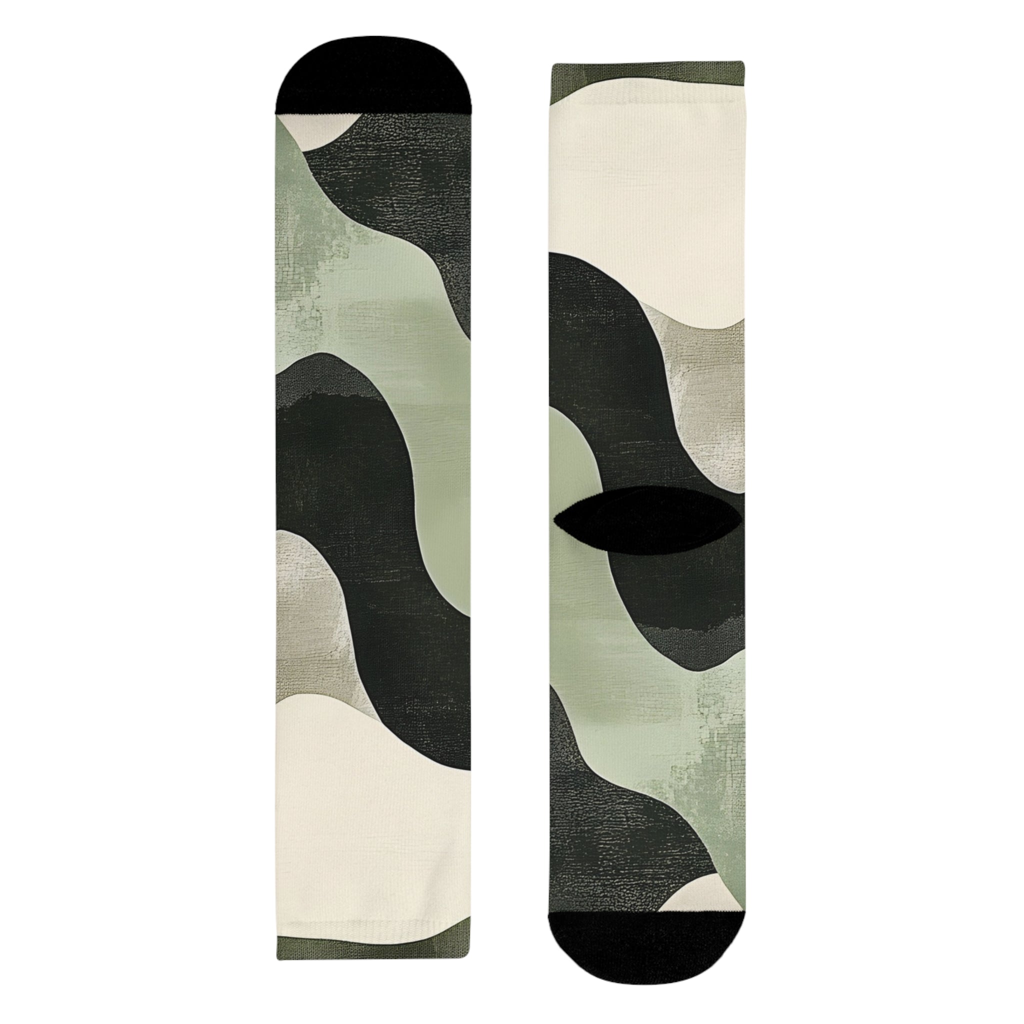 Focusing on Camouflage and Mystery Sublimation Crew Socks (EU), Artsulli - Art is Long, Life is Short, All Over Prints, , , , , , , 