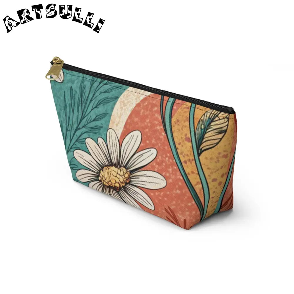 JAKKOUTTHEBXX Retro Daisy Dream Accessory Pouch w T-bottom