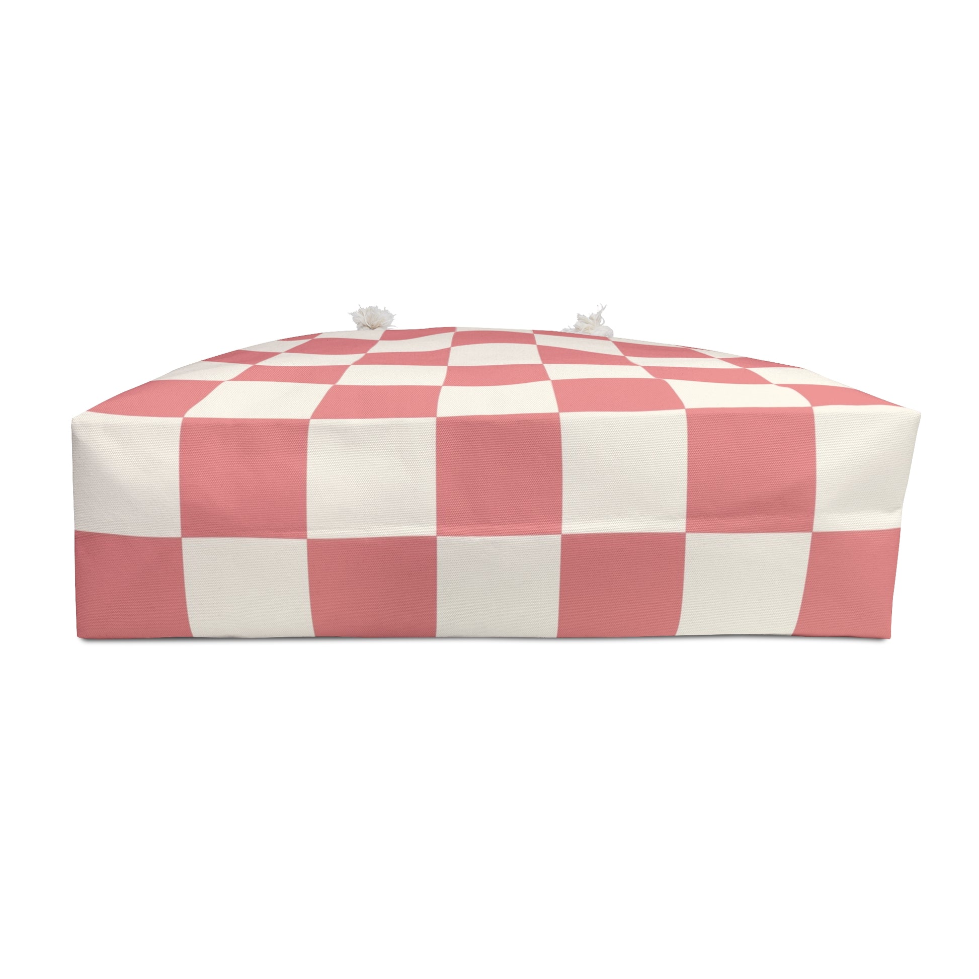 Retro Checkered Grassland Sprites II Weekender Bag, Artsulli - Art is Long, Life is Short, Bags, , , , , , , 
