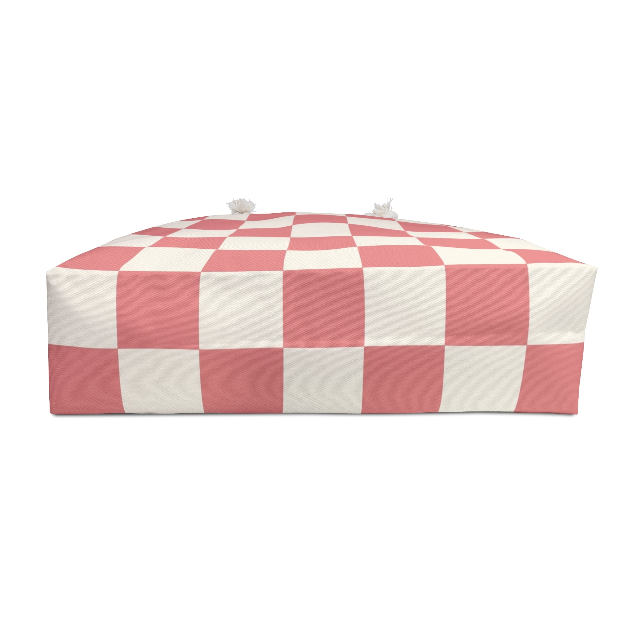 Retro Checkered Grassland Sprites II Weekender Bag, Artsulli - Art is Long, Life is Short, Bags, , , , , , , 