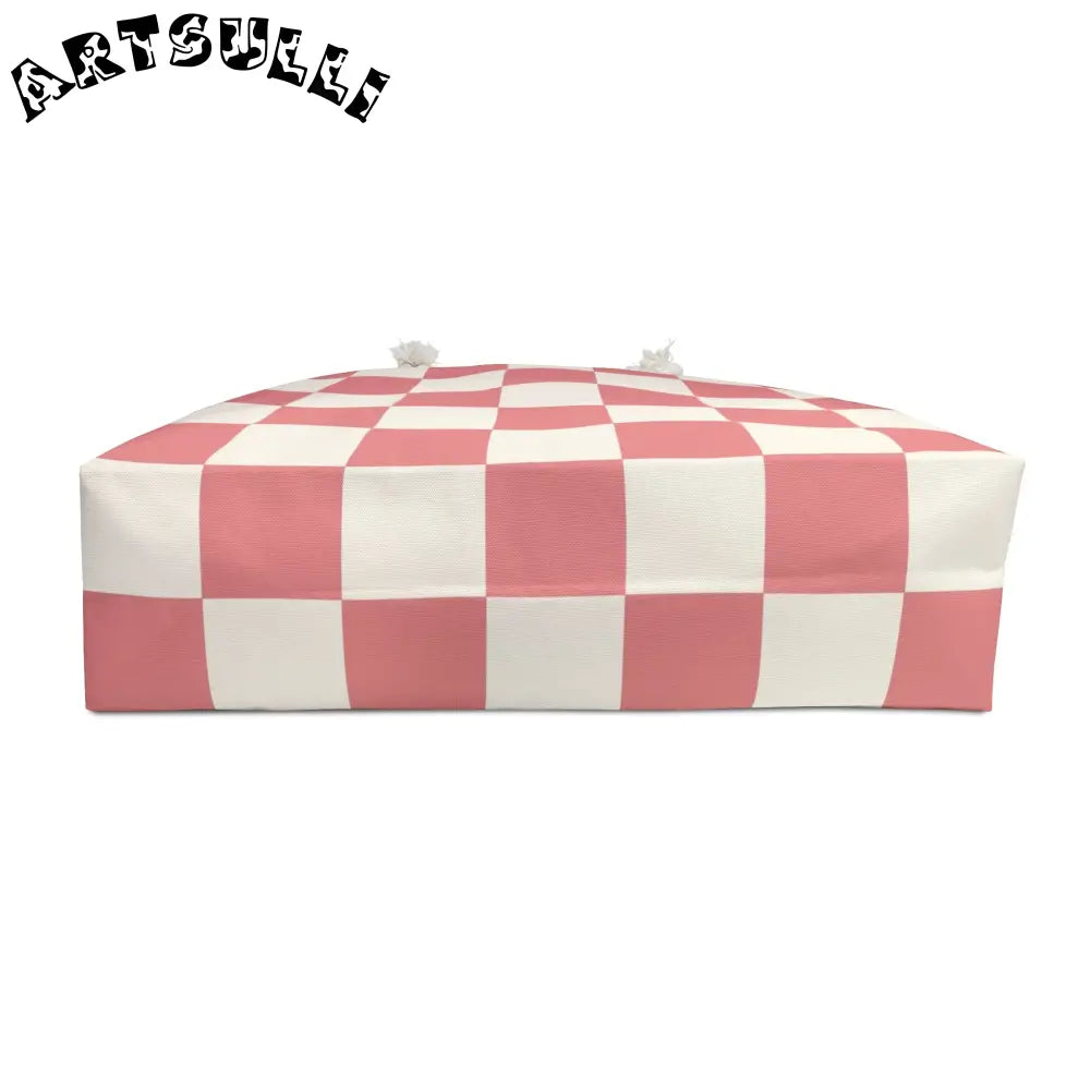 JAKKOUTTHEBXX Retro Checkered Grassland Sprites II Weekender Bag