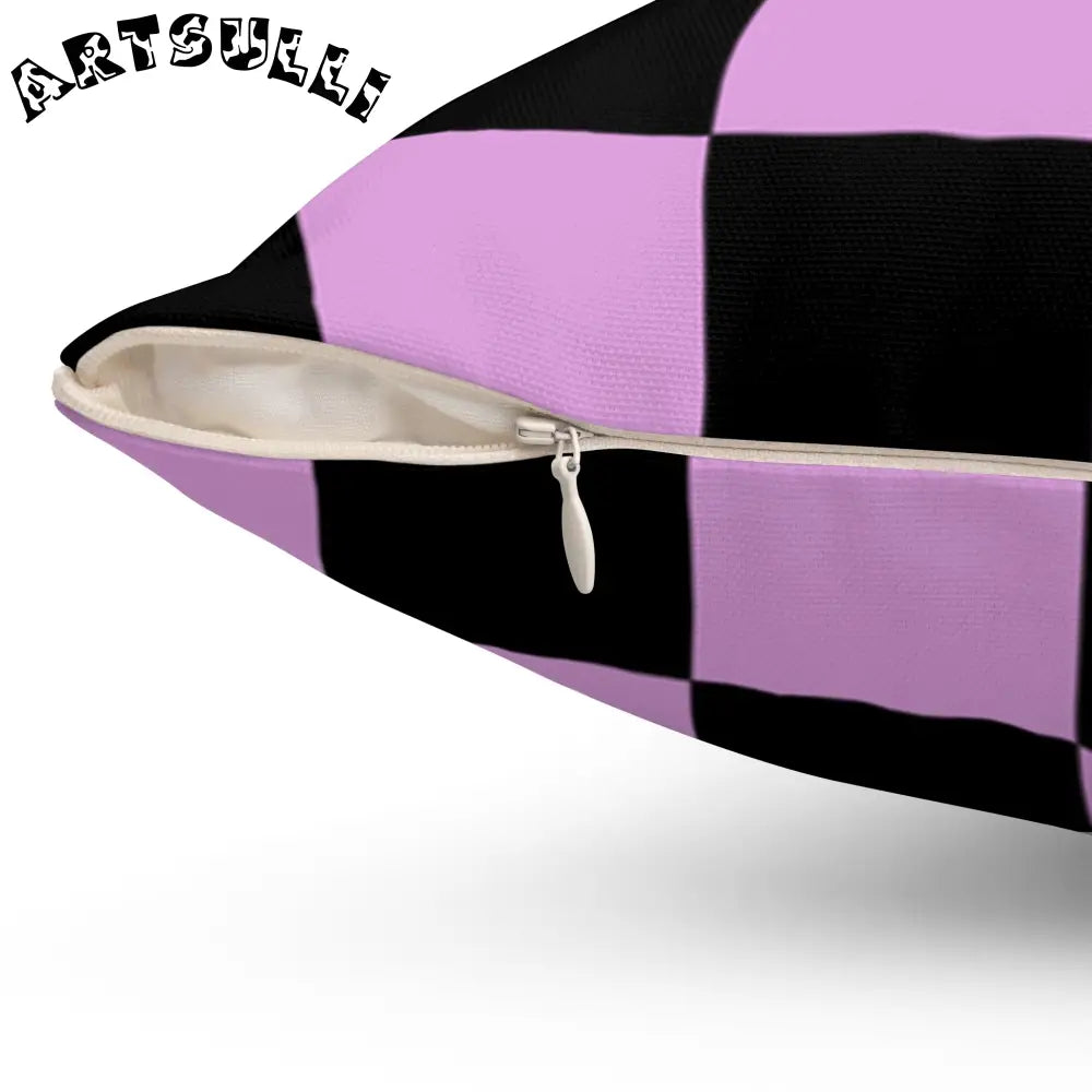 JAKKOUTTHEBXX Pixel Punk Vision Spun Polyester Square Pillow
