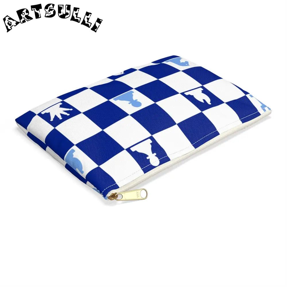 JAKKOUTTHEBXX Chessboard Zipper Pouch 2025