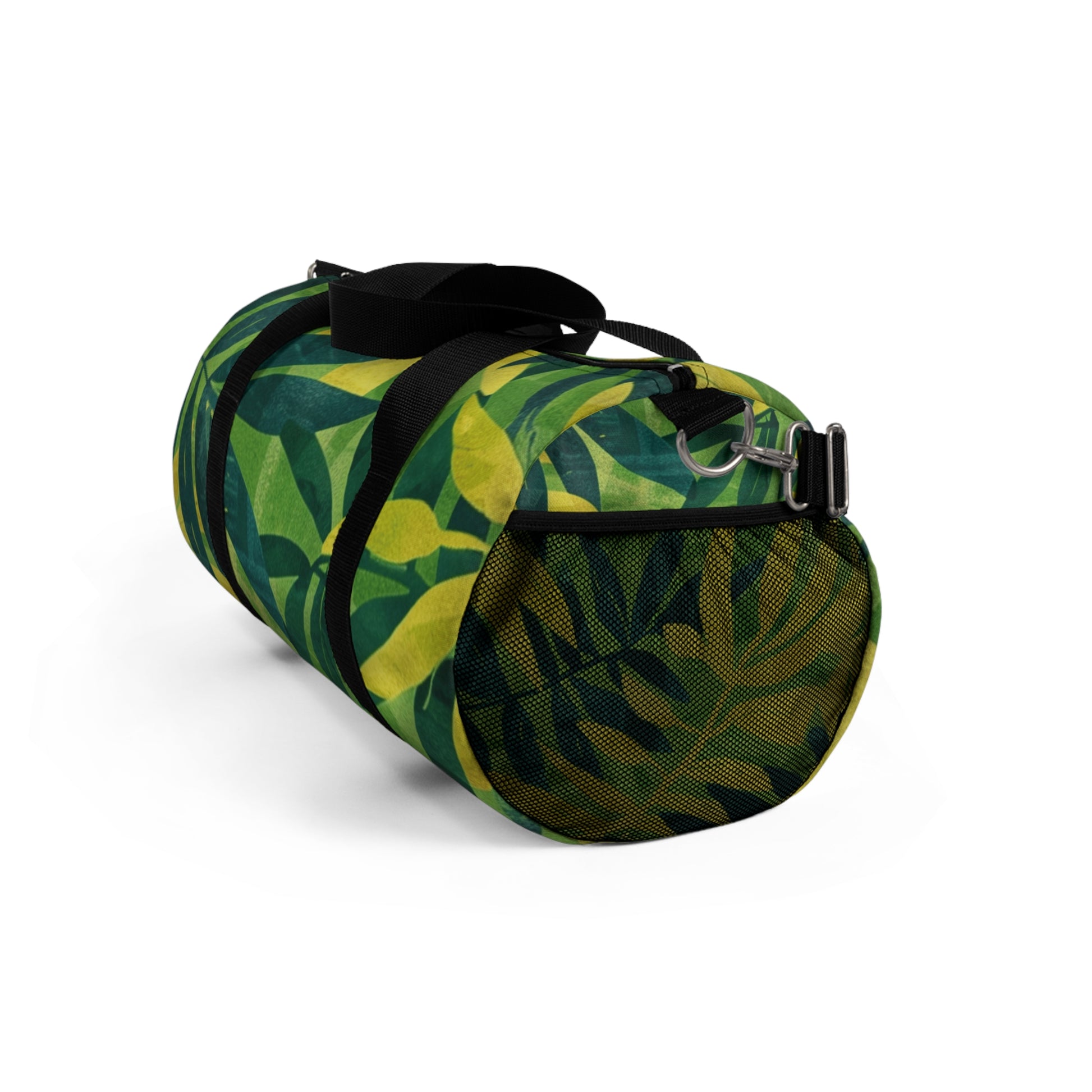 Green Leaf x Yellow Leaf x Tropical x Jungle Duffel Bag, Artsulli - Art is Long, Life is Short, Bags, , , , , , , 