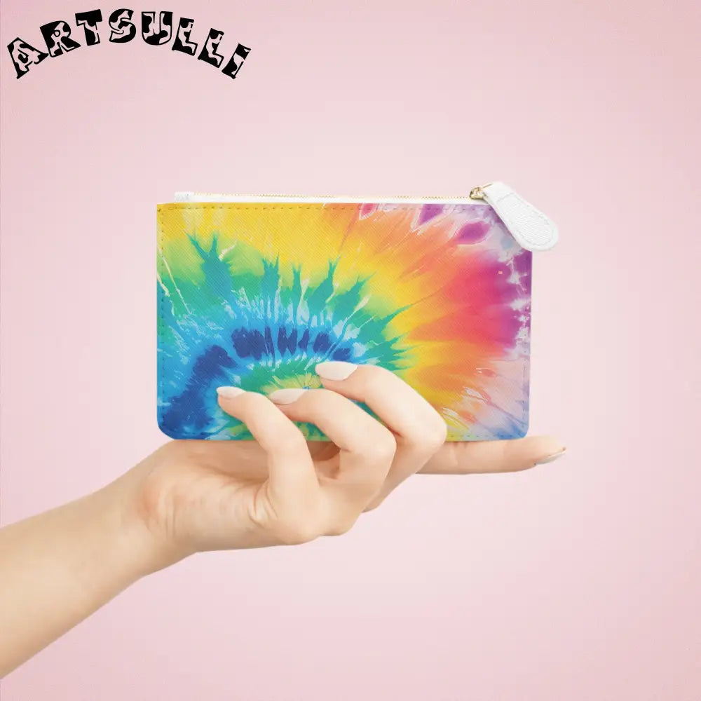JAKKOUTTHEBXX Tie Dye Swirl Mini Clutch Bag 2025