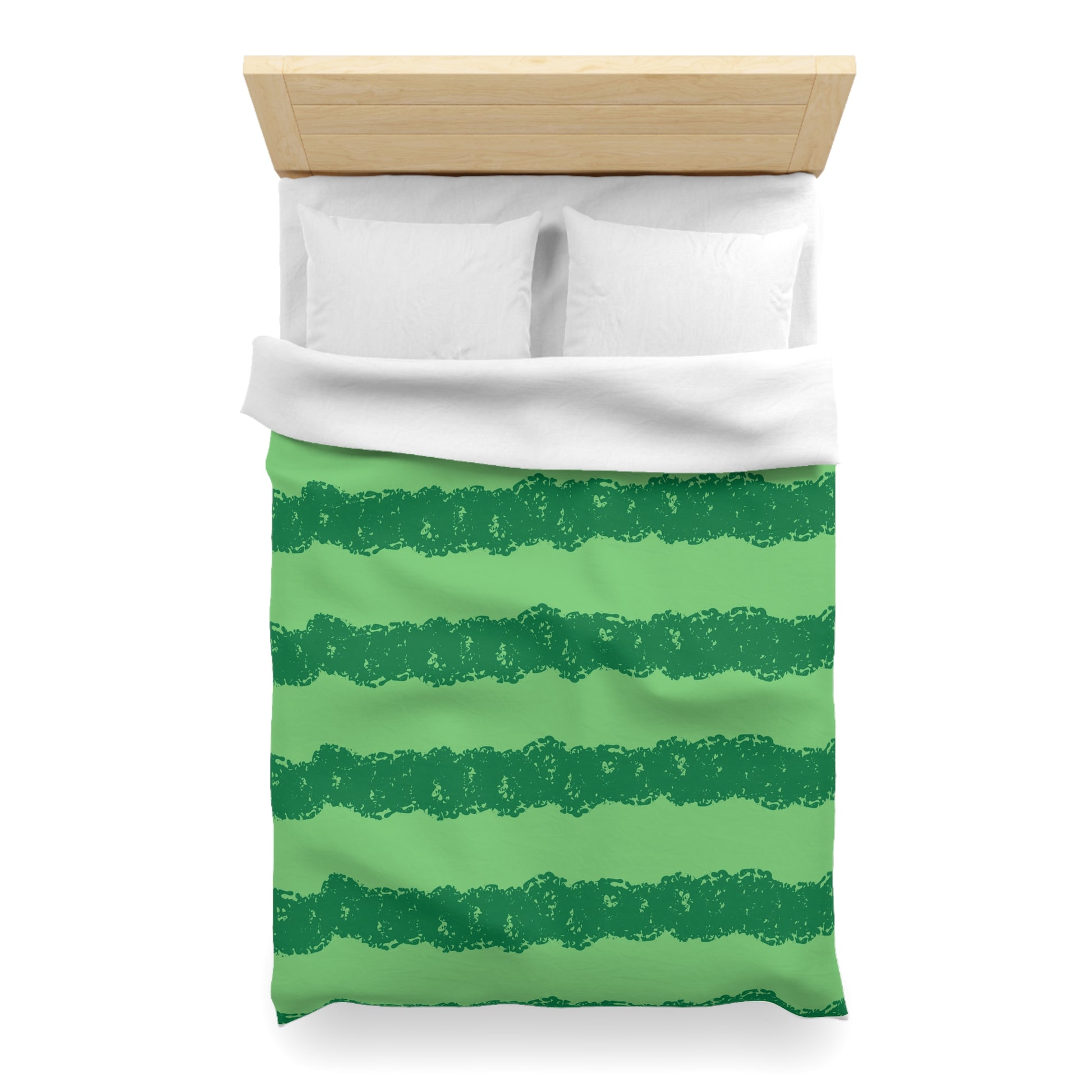 Watermelon Green Microfiber Duvet Cover, Artsulli - Art is Long, Life is Short, Home Decor, , , , , , , 