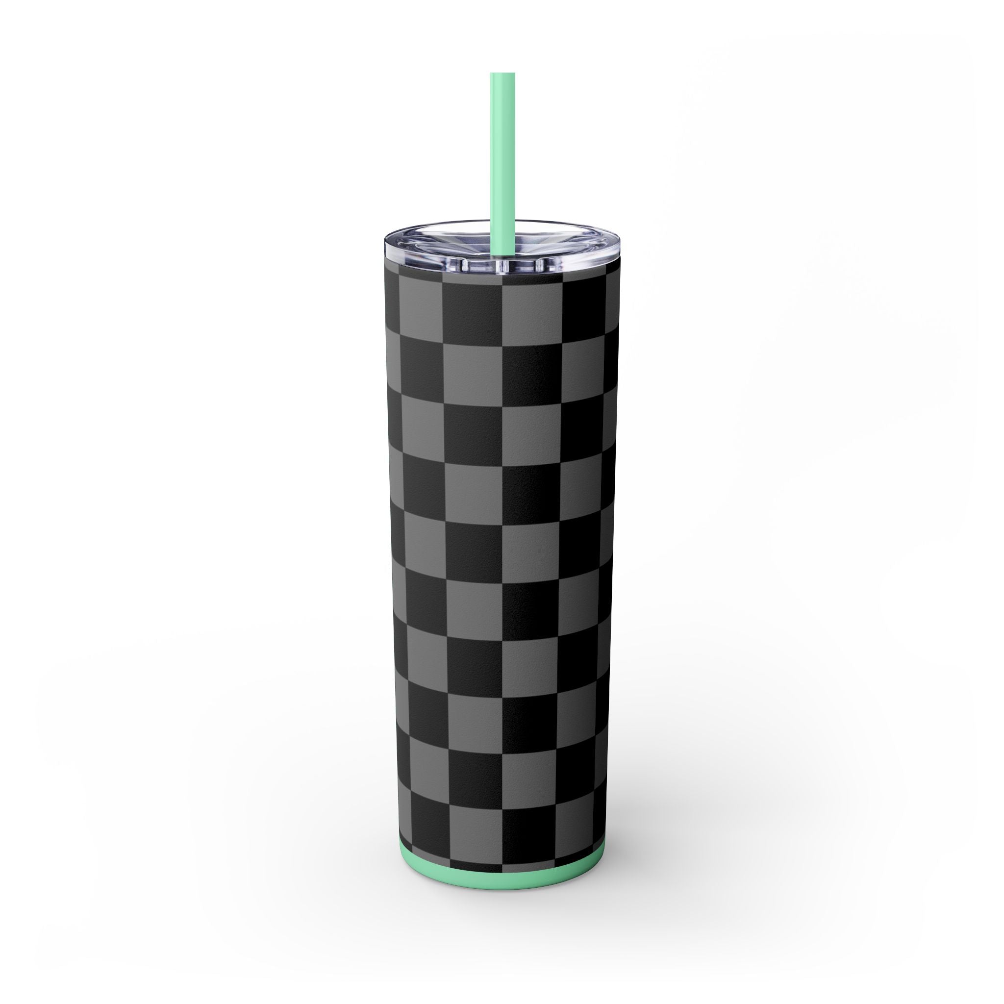 8K Void Surfer Skinny Tumbler with Straw, 20oz, Artsulli - Art is Long, Life is Short, Mug, , , , , , , 