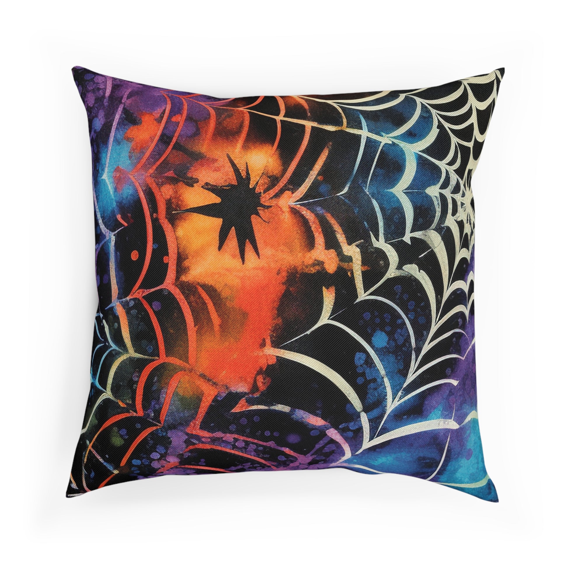 Spider Web Tie Dye Cushion, Artsulli - Art is Long, Life is Short, Home Decor, , , , , , , 