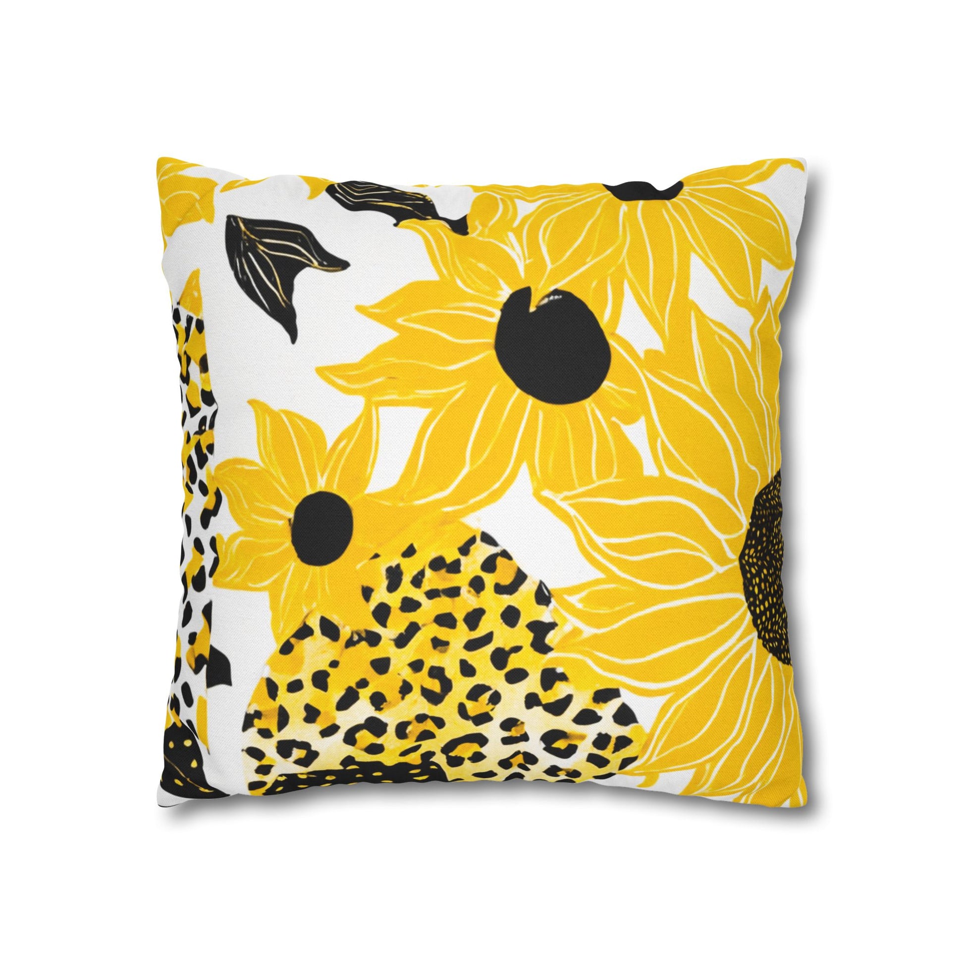 Spun Polyester Square Pillowcase, Artsulli - Art is Long, Life is Short, Home Decor, , , , , , , 