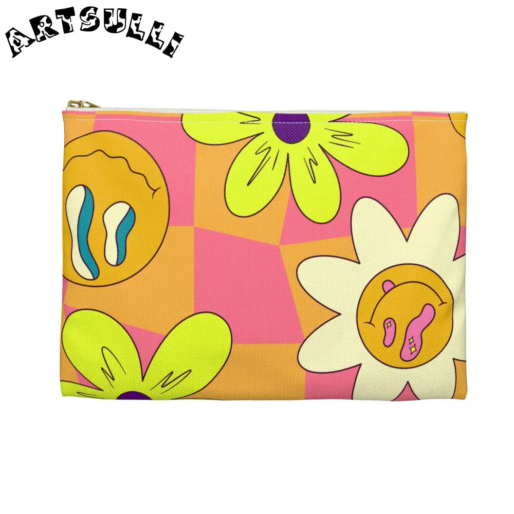 JAKKOUTTHEBXX Trippy Sour Face Rave Accessory Pouch JAKKOUTTHEBXX