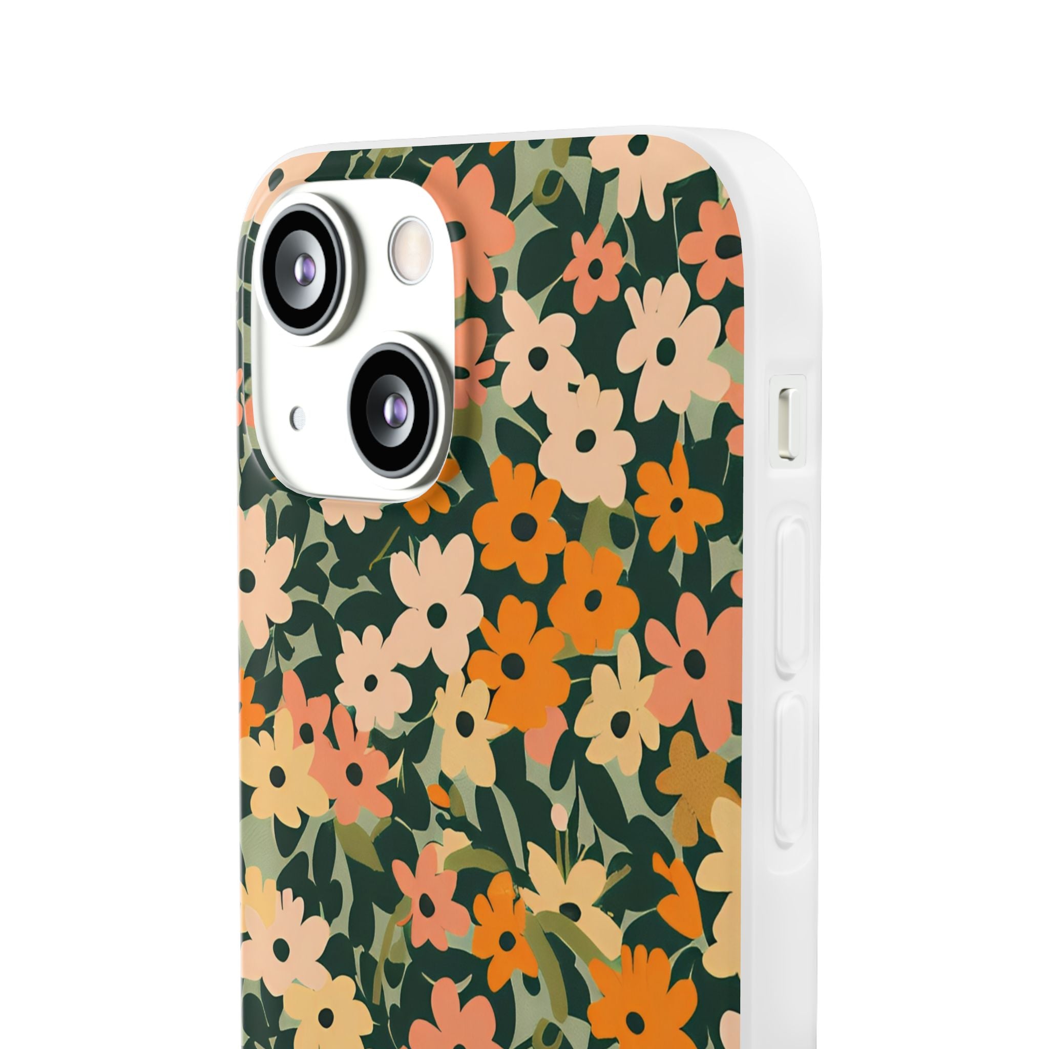 Vibrant Floral Clear Phone Case, Artsulli - Art is Long, Life is Short, Phone Case, , , , , , , 