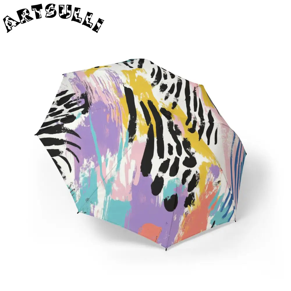 JAKKOUTTHEBXX Wild Zebra Stripes x Paint Brush Strokes Multi-Color