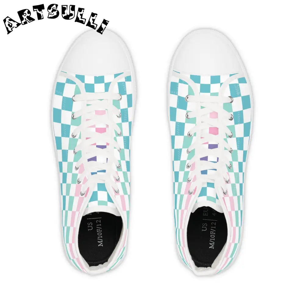 JAKKOUTTHEBXX Vaporwave Rainbow Checkerboard II Multi-Color Men’s