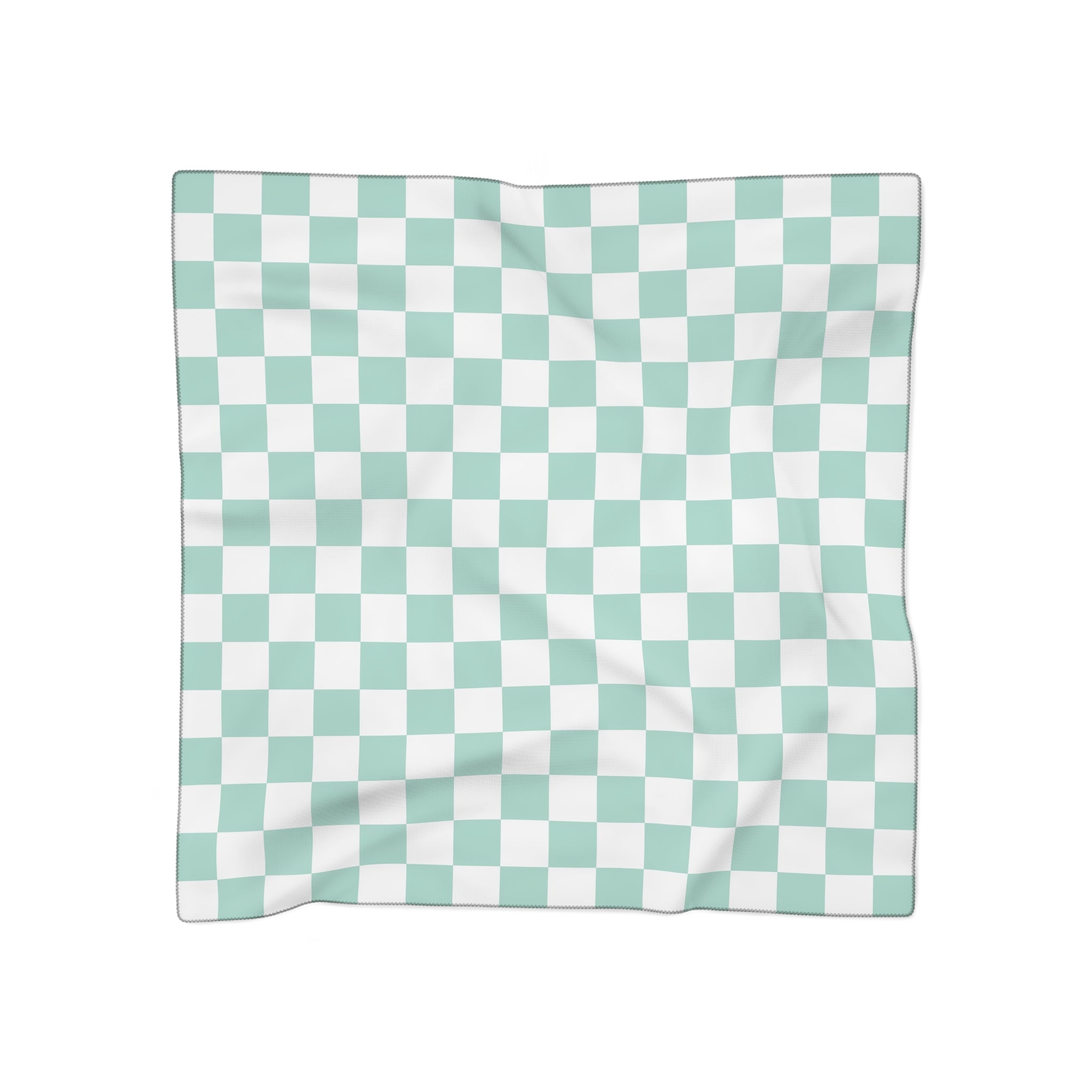 Chessboard II Poly Scarf, Artsulli - Art is Long, Life is Short, Accessories, Color, Poly chiffon, Size, 50" × 50", , , 22349681719662255568